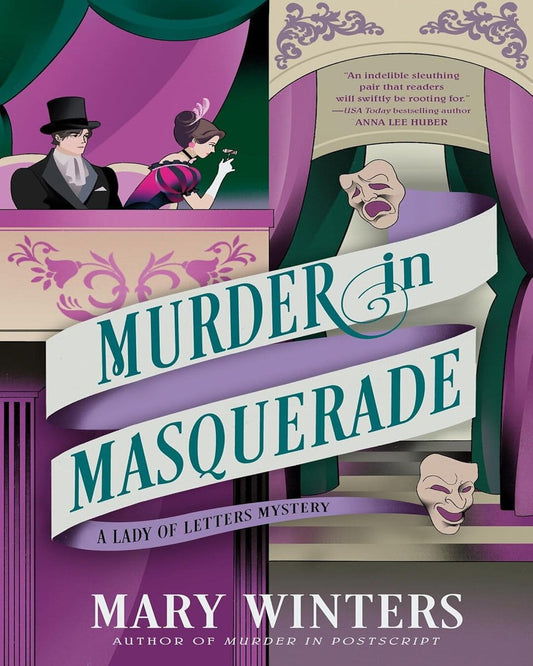 Murder in Masquerade by Mary Winters [Paperback]