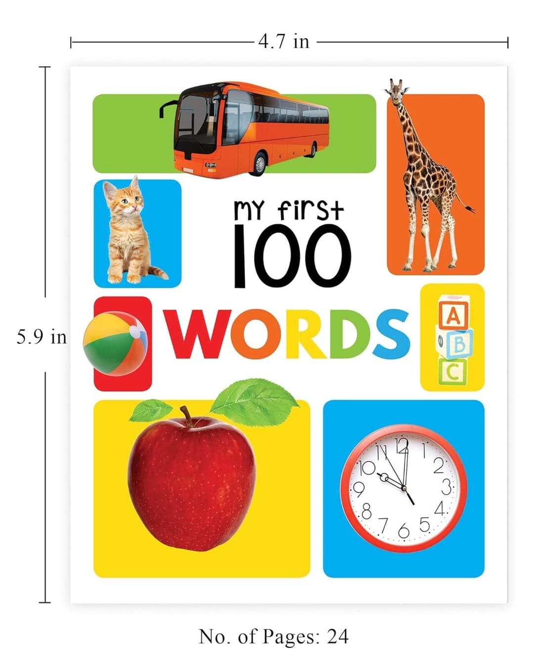 My First 100 Words by Wonder House Books [Board Book]