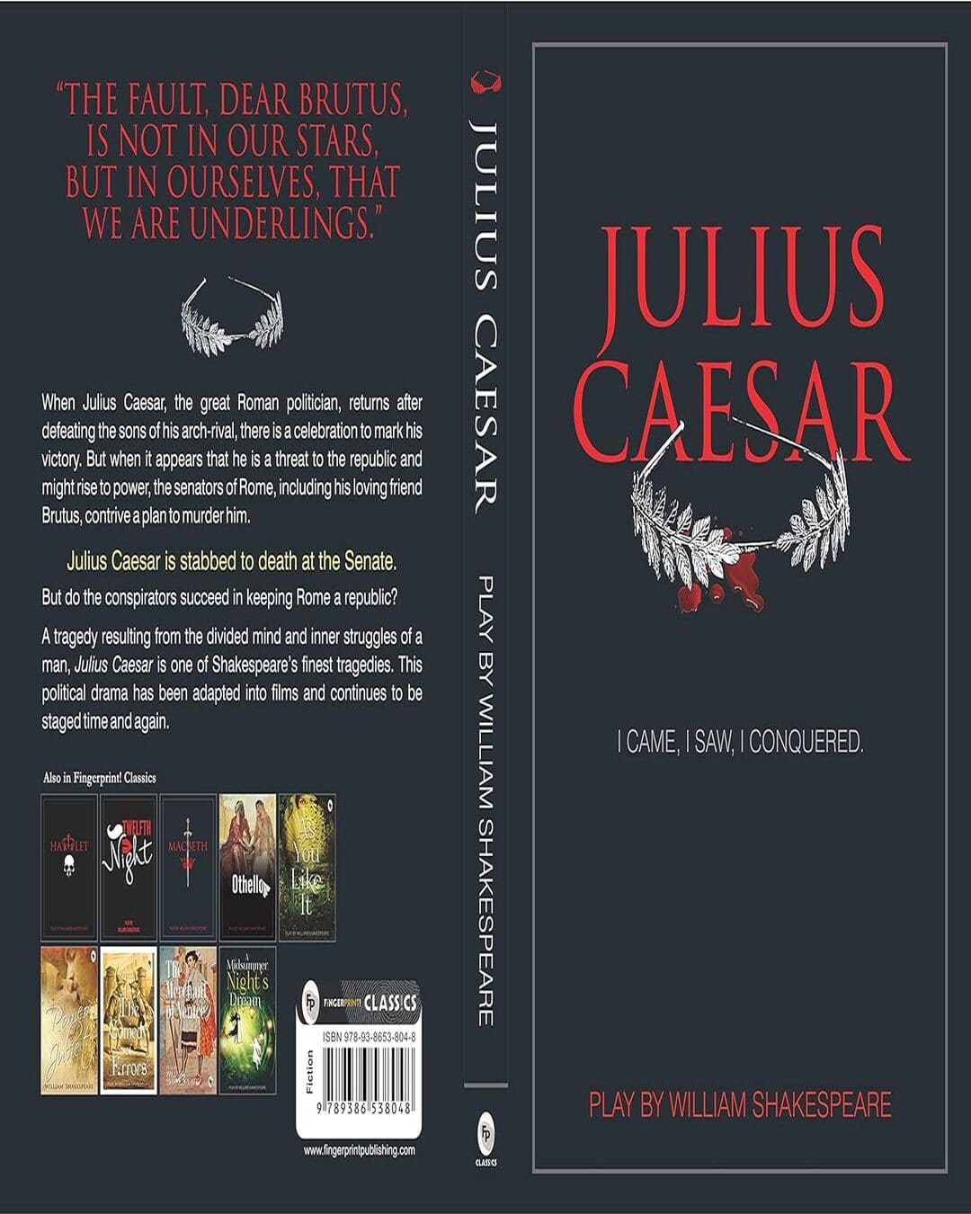 Julius Caesar  - Classics by William Shakespeare [Paperback]