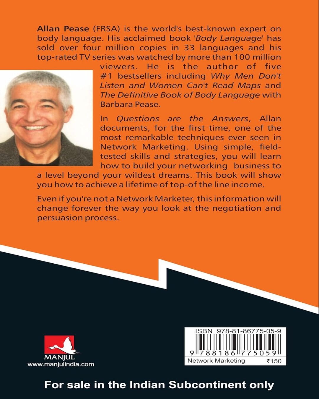 Question are the Answers by Allan Pease [Paperback] - versoz.com