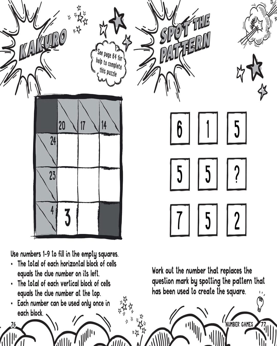 Solve it! â€” NUMBER GAMES FOR BIG THINKERS [Paperback]