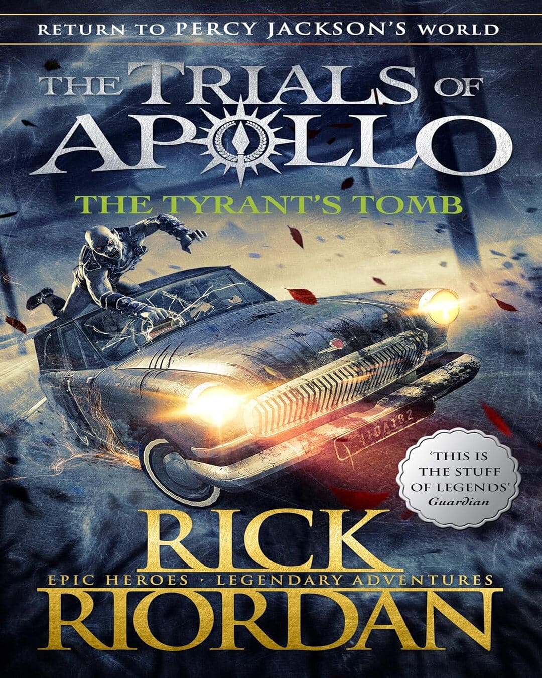 The Tyrants Tomb : The Trials Of Apoll by Riordan Rick [Paperback]