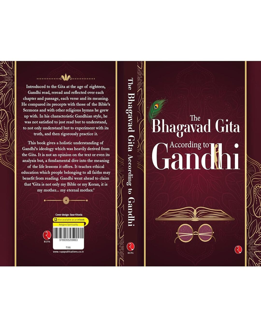 The Bhagavad Gita According to Gandhi by M. K. Gandhi  [Paperback]