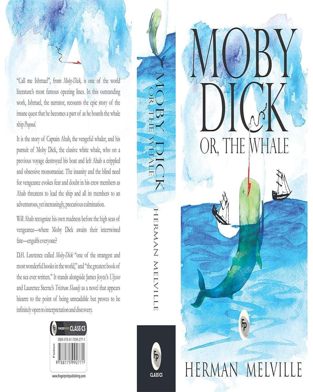 Moby Dick, or, The Whale by Herman Melville [Paperback]