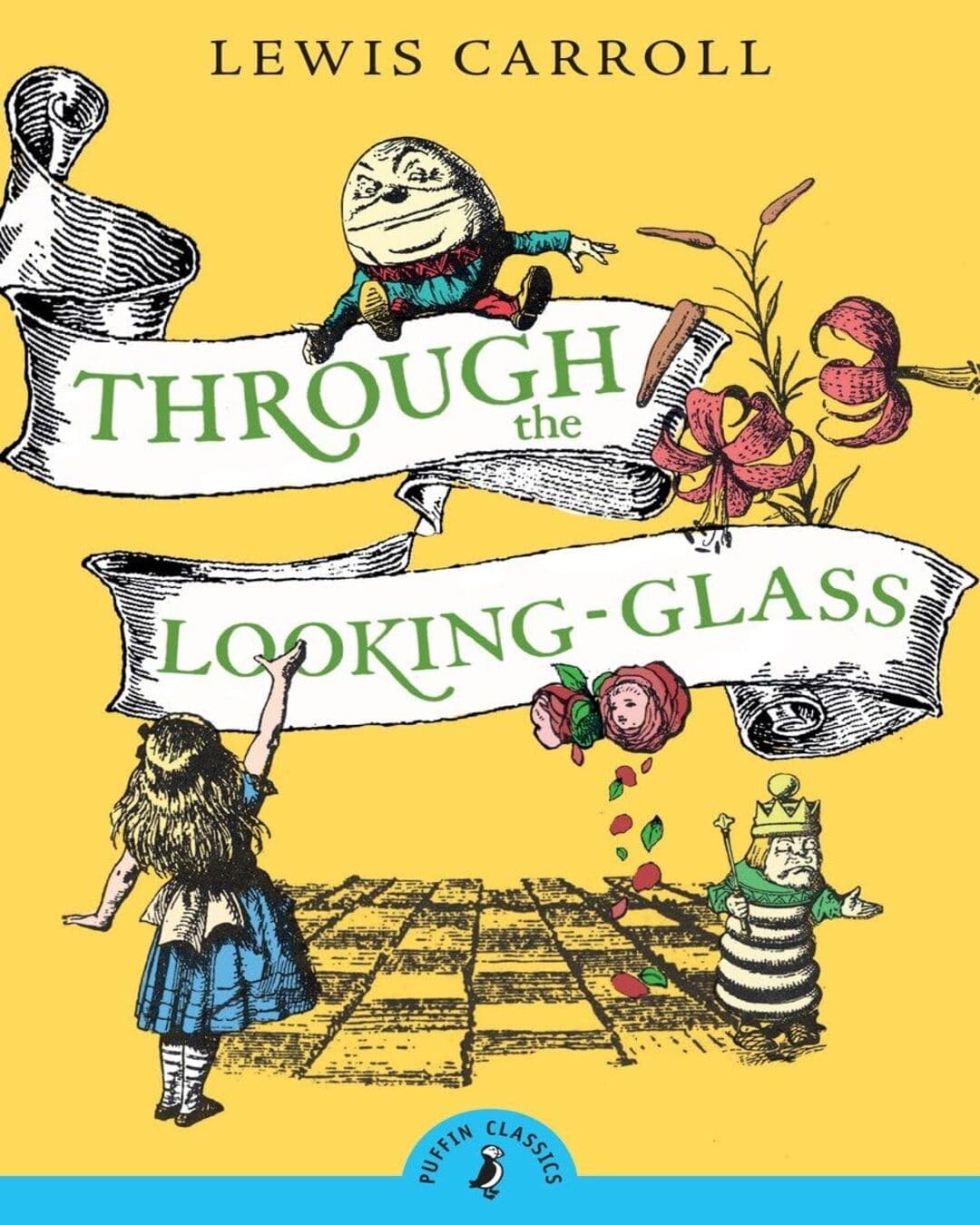 Puffin Classics Thought The Looking by Lewis Carroll [Paperback]