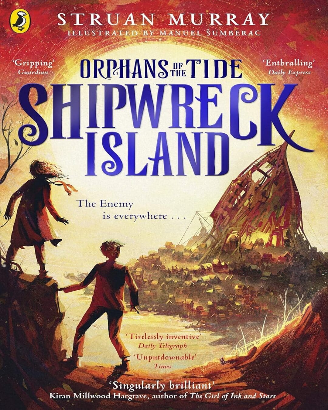 Shipwreck Island (Orphans Of The Tide) by Struan Murray [Paperback]