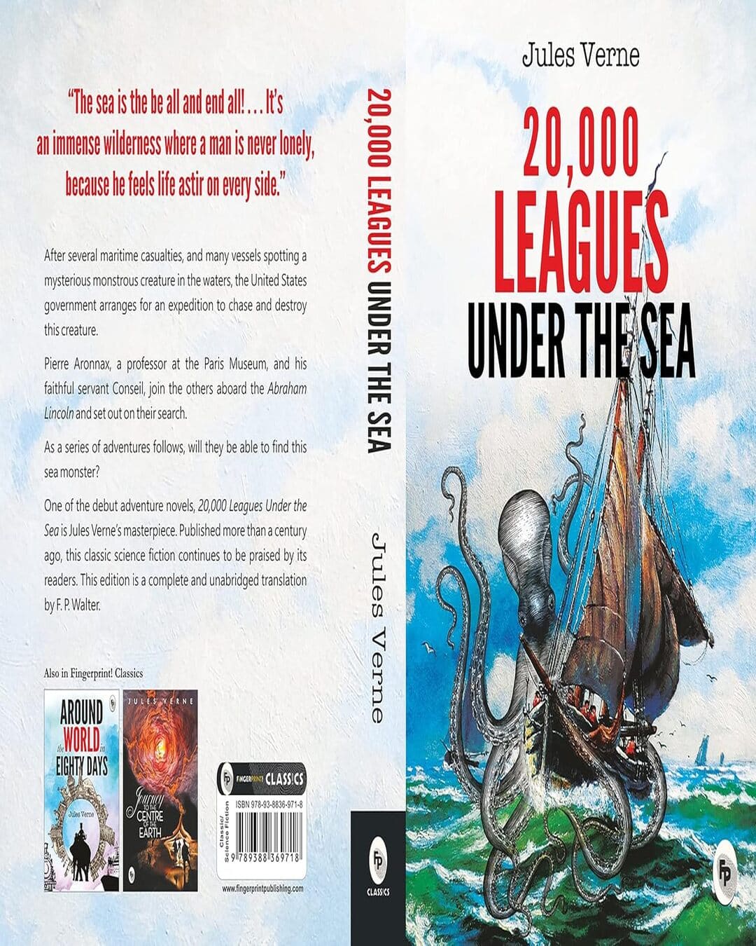 20,000 Leagues Under The Sea by Jules Verne [ Paperback]