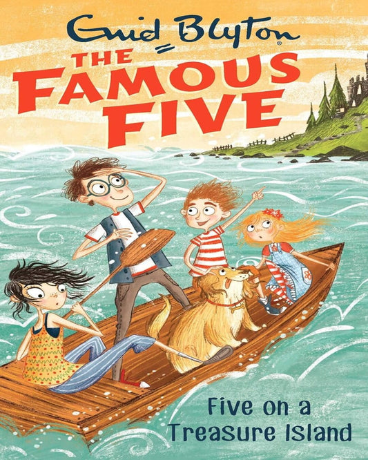 Famous Five: Five On A Treasure Island: 01 by Enid Blyton [Paperback]