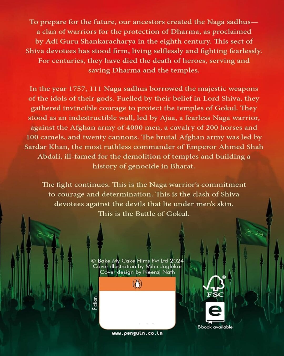 The Naga Warriors : Battle of Gokul Vol 1 by Akshat Gupta [Paperback]