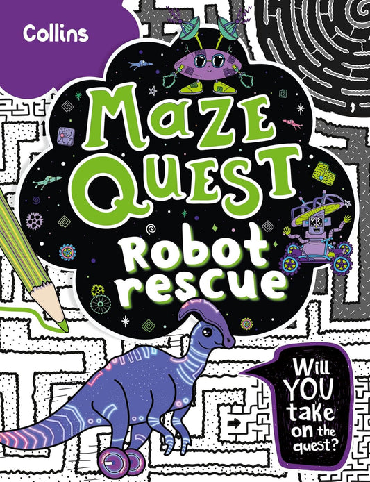 Maze Quest : ROBOT RESCUE [Paperback]