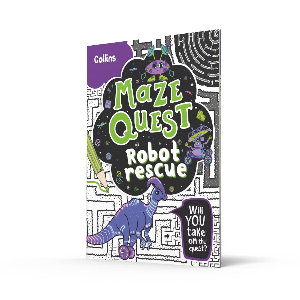 Maze Quest : ROBOT RESCUE [Paperback]