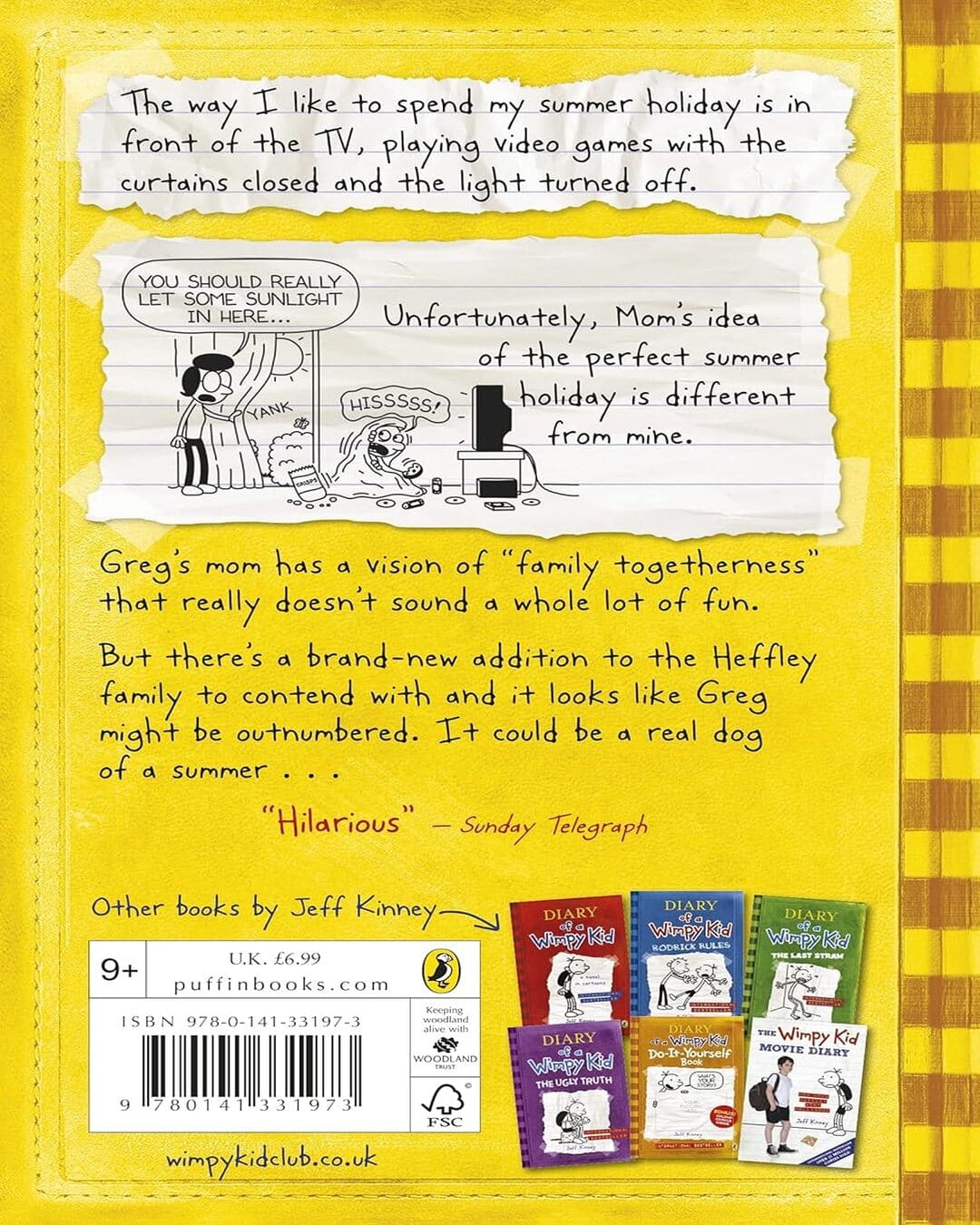 Diary of a Wimpy Kid : Dog Days by Jeff Kinney [Paperback]