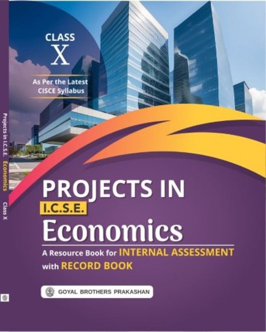Project in Economics with Record Book for Class 10 (A.Y. 2026-27)