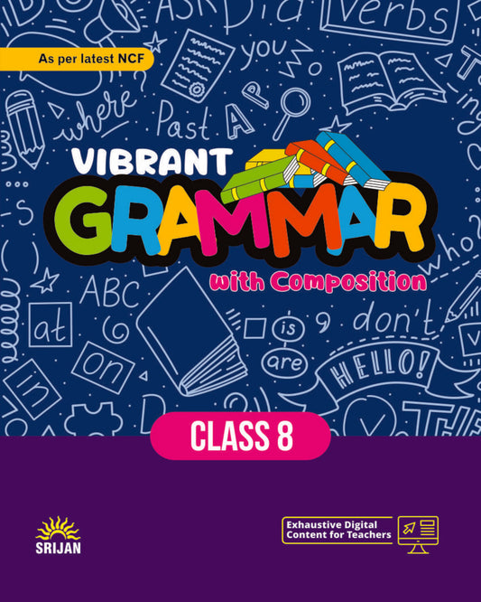 Vibrant Grammar 8 by Kiran Khanna [Paperback]