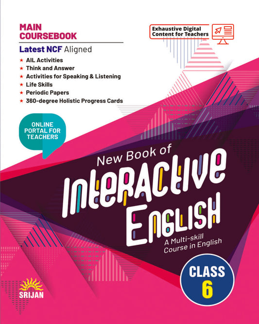 New Book Of Interactive English 6 (Revised) by J K Gangal & Madhulika Singh [Paperback]