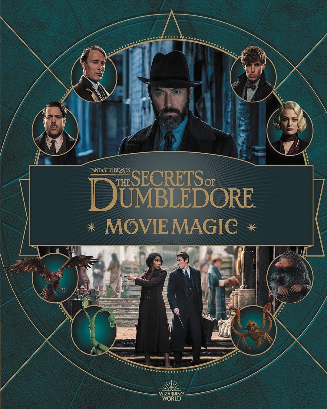 Fantastic Beasts â€“ The Secrets Of Dumbledore: Movie Magic by Jody Revenson [Hardcover]