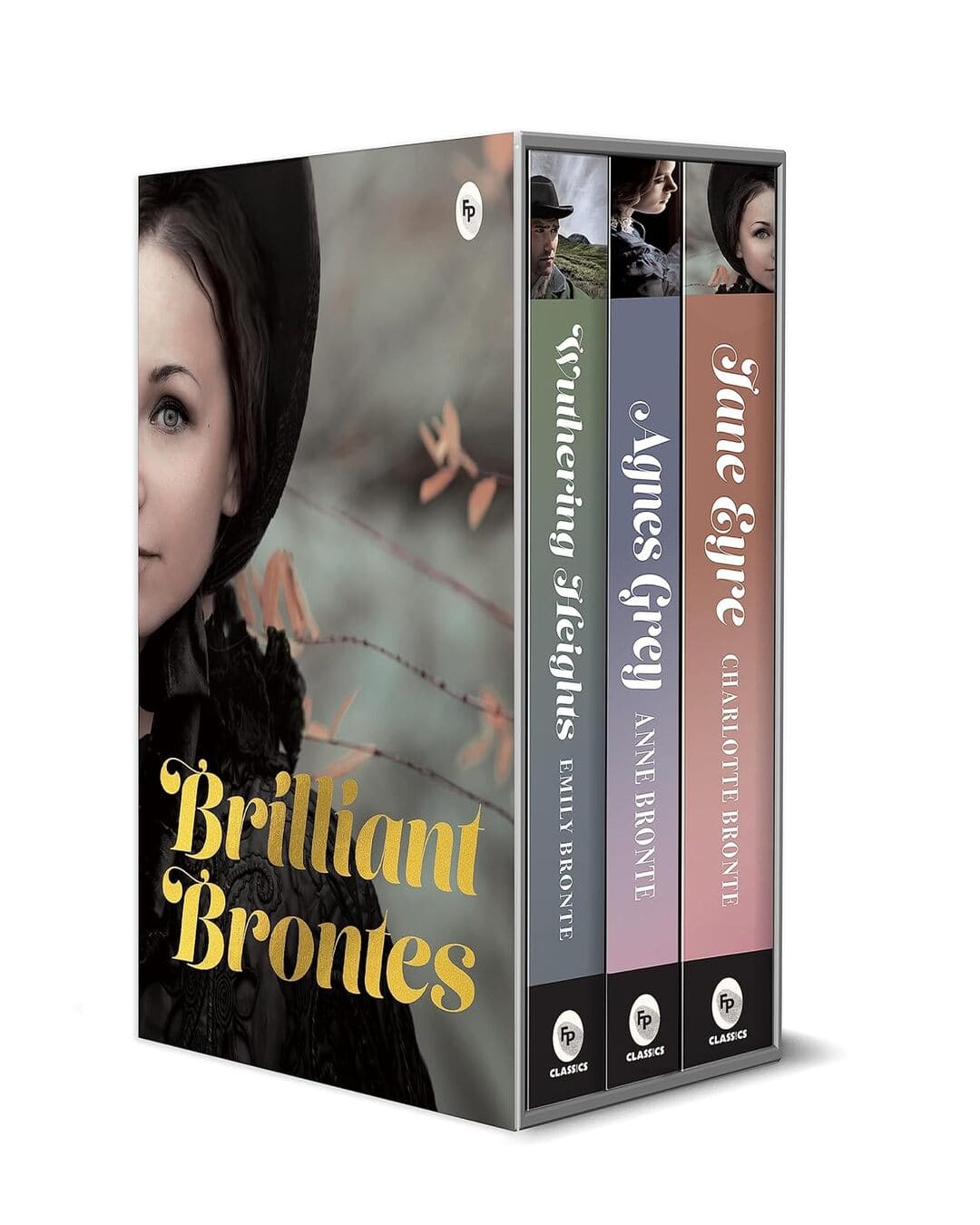 Brilliant Brontes Boxed Set (Jane Eyre, Wuthering Heights & Agnes Grey) Set of 3 Books [Paperback]