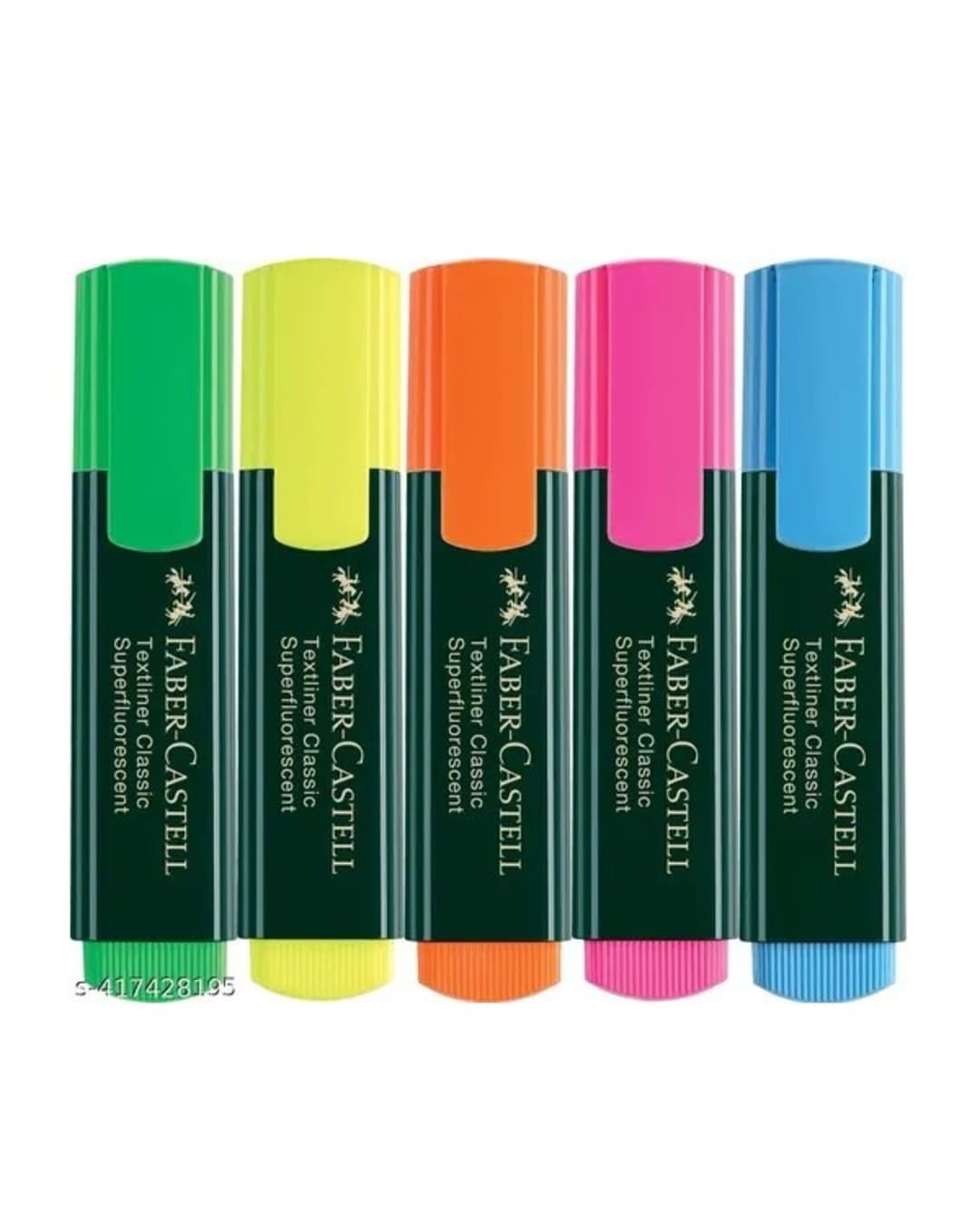 Faber-Castell Highlighters | Textliner Classic | Super-fluorescent Red | 1 Highlighter Pen