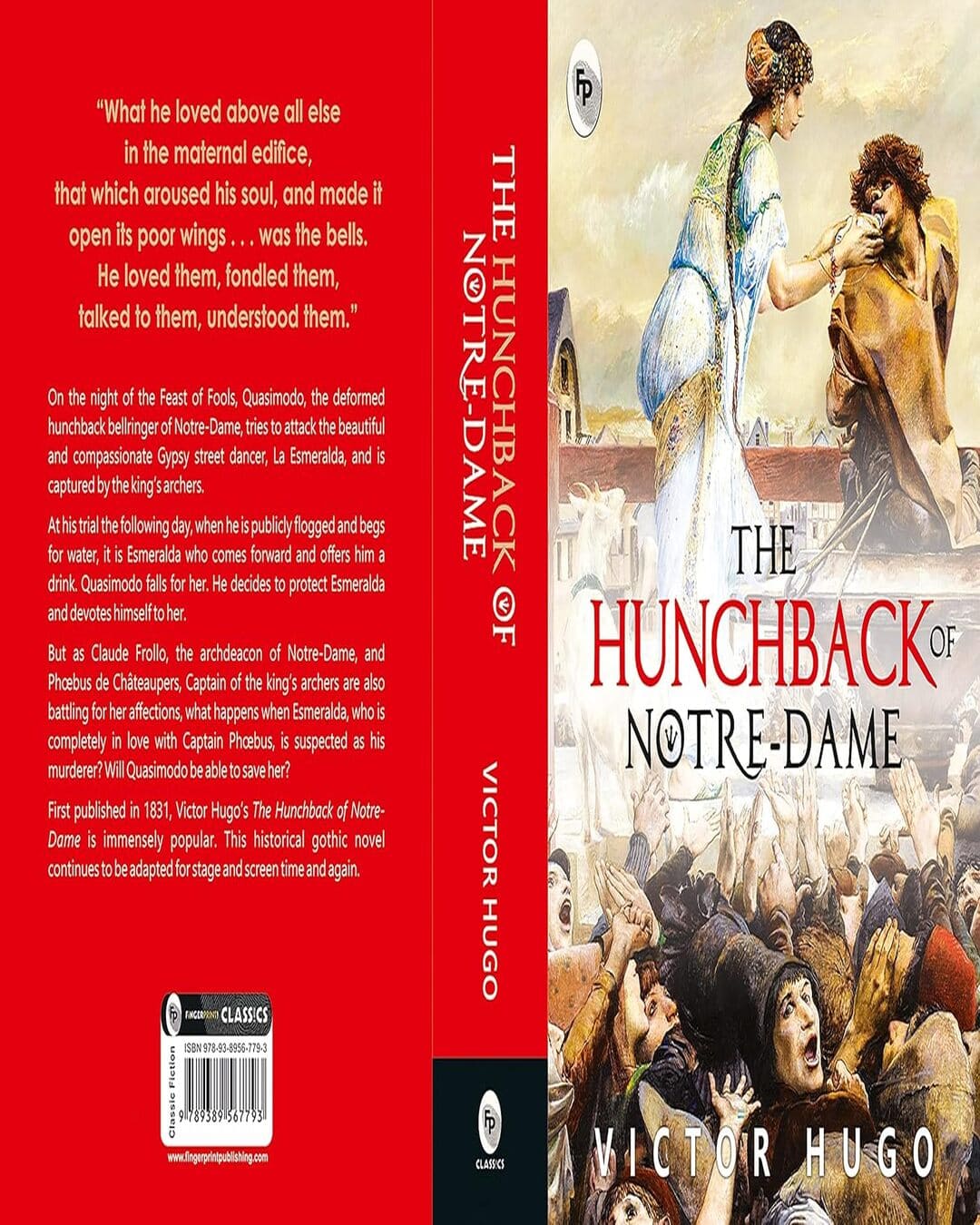 The Hunchback of Notre-Dame by Victor Hugo [Paperback]