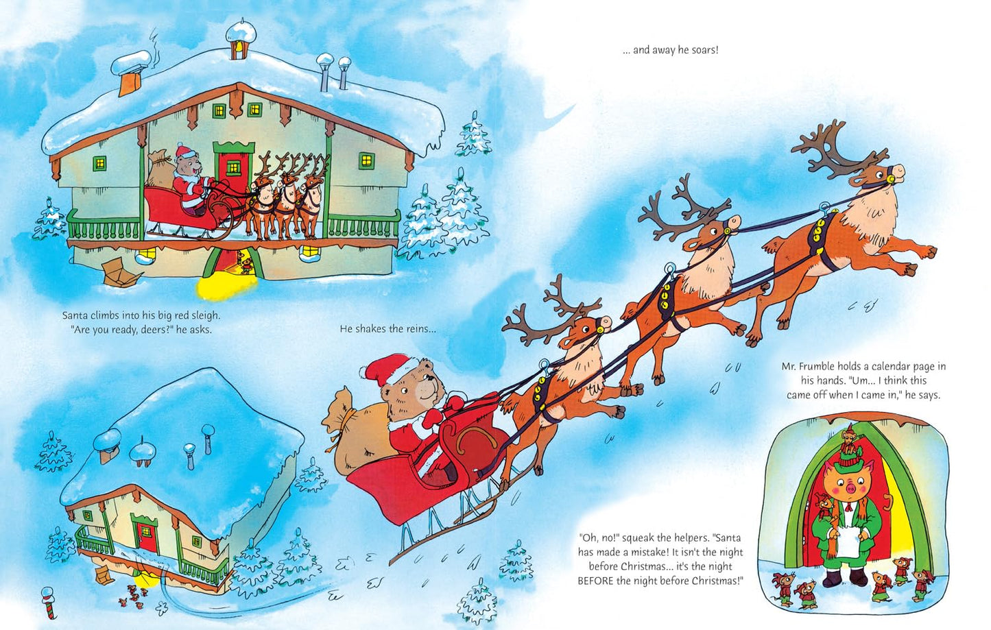 The Night Before The Night Before Christmas by Richard Scarry [Paperback]