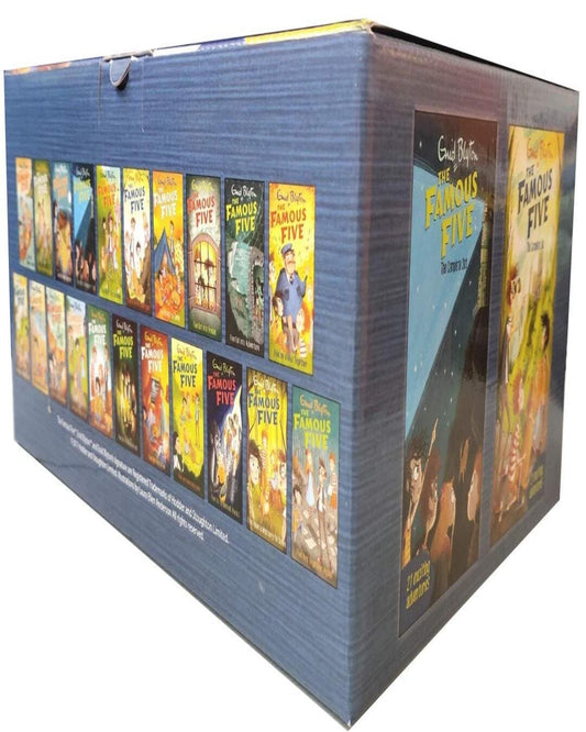 Famous Five by Blyton Enid [Paperback Box Set of 21 Books]