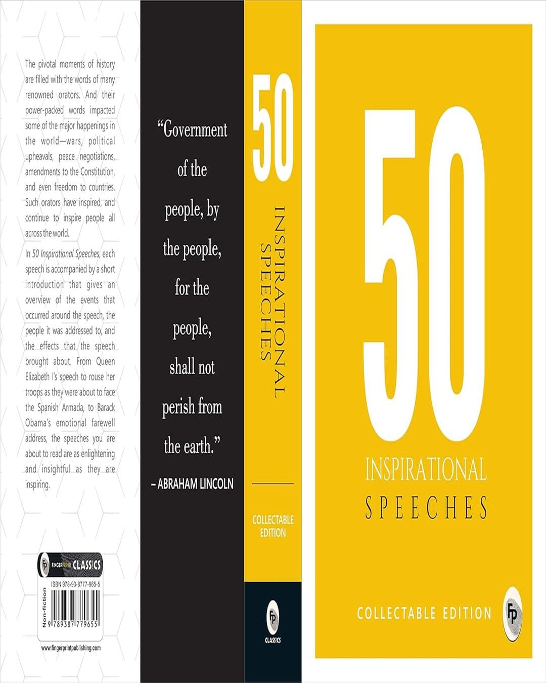 50 Inspirational Speeches : Collectable Edition by Various [Paperback]