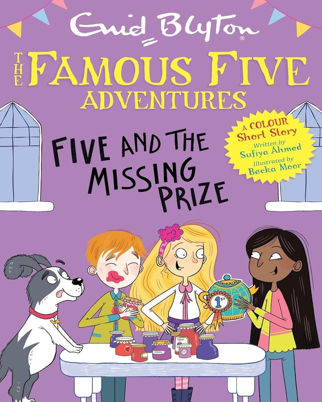 Famous Five Adventures: Five and the Missing Prize(A Colour short story) by Enid Blyton, Sufiya Ahmed (Illustrator)[Paperback]