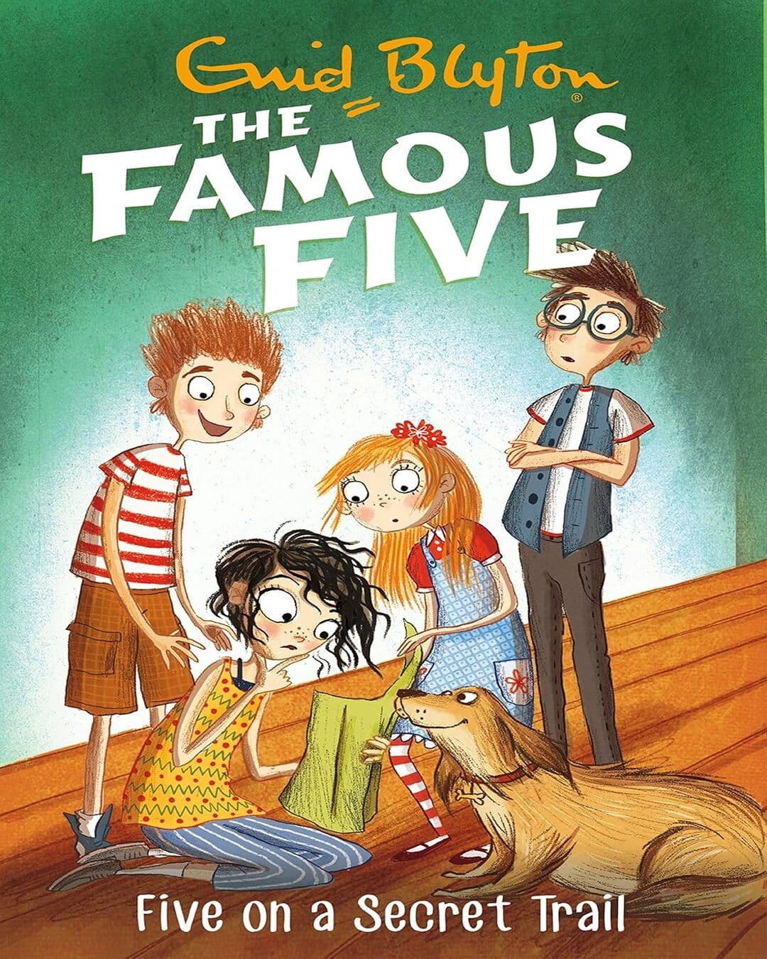 Famous Five: Five On A Secret Trail: 15 by Enid Blyton [Paperback]