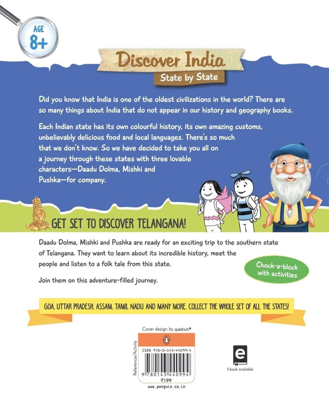 Discover India: Off To Telangana by Sonia Mehta [Paperback]