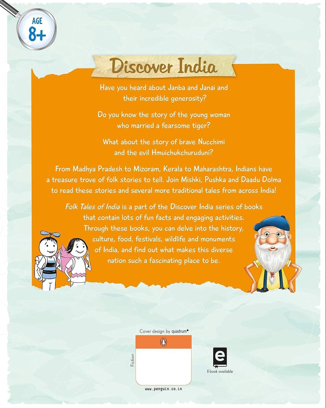 Discover India: Folk Tales Of India by Sonia Mehta [Paperback]