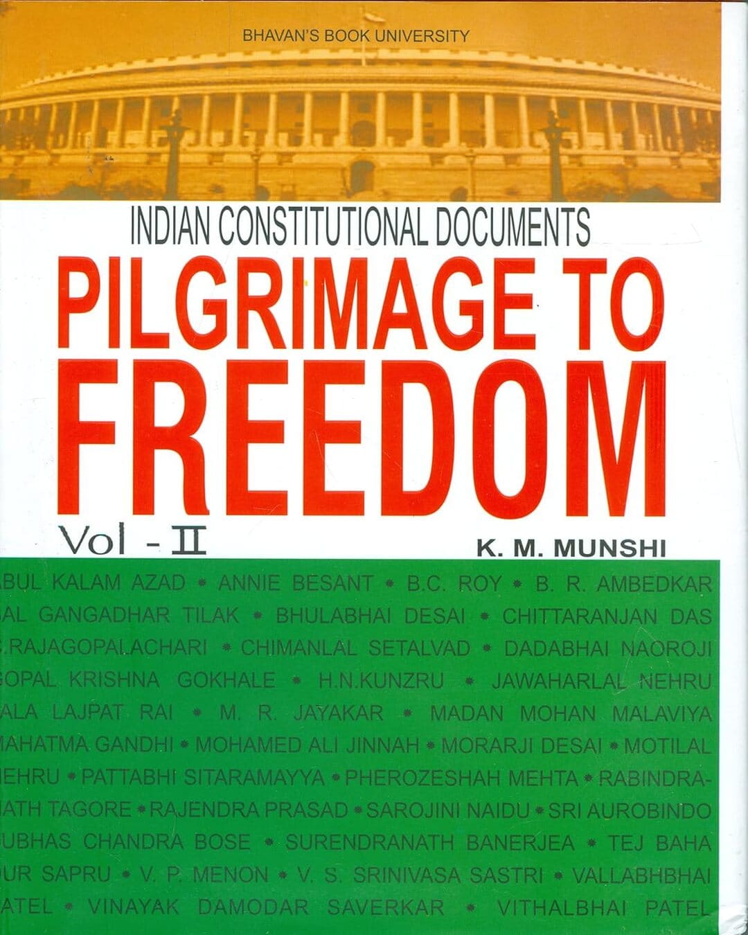 Pilgrimage to Freedom Vol. II [Hardcover]