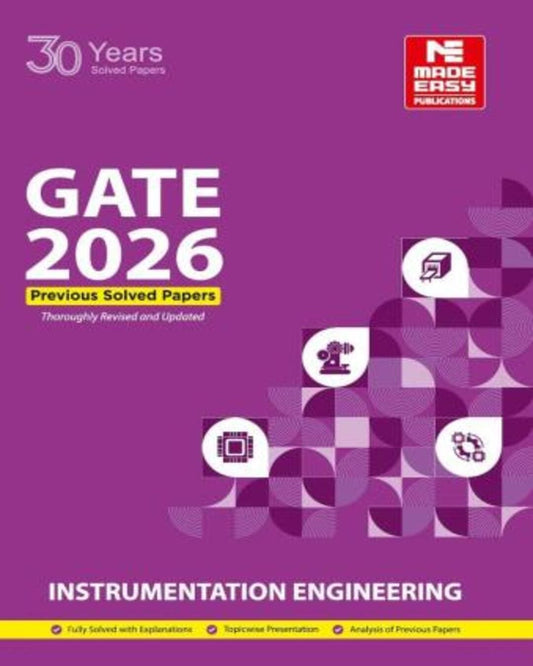 GATE 2026 Previous Solved Papers : Instrumentation Engineering - versoz.com